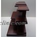 Vintage Cherry Color Wooden Heavy Collectible Knick Knack Table Top Shelf JAPAN   153138690680